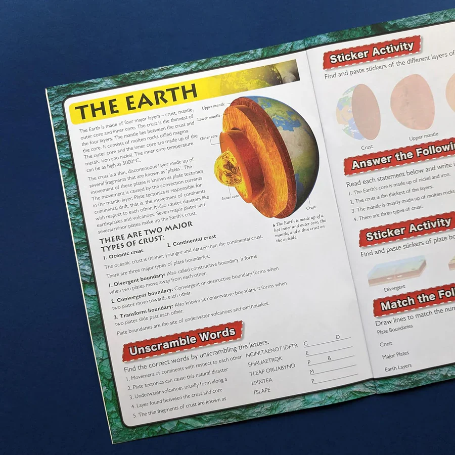Discover Geography Sticker Book - Find, Stick and Learn - Image 3