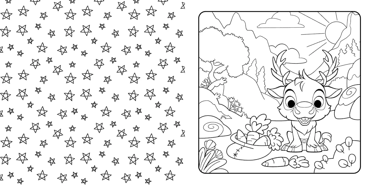 Disney Animals: Cosy Colouring Book (48 pages) - Image 3