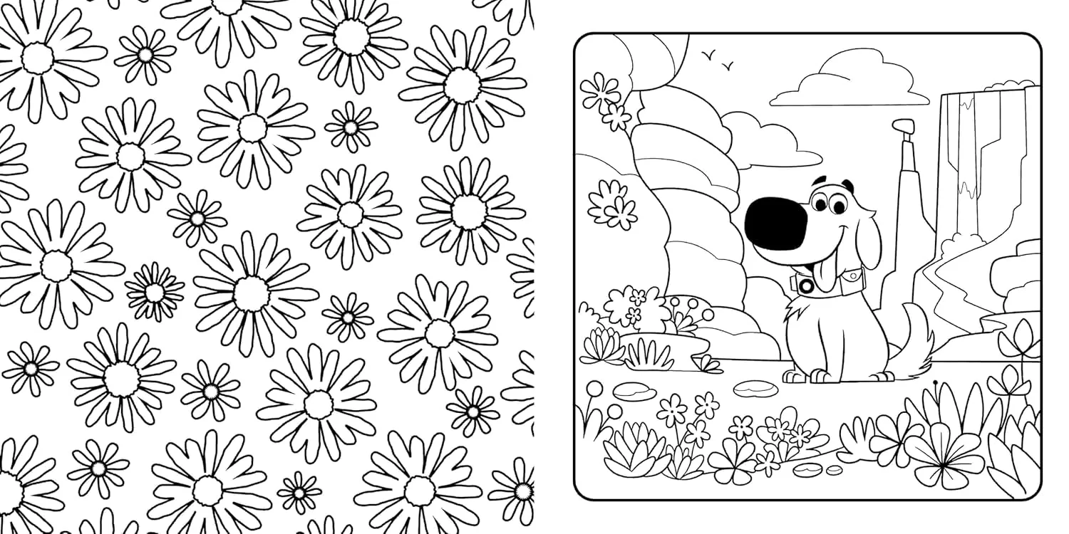 Disney Animals: Cosy Colouring Book (48 pages) - Image 4