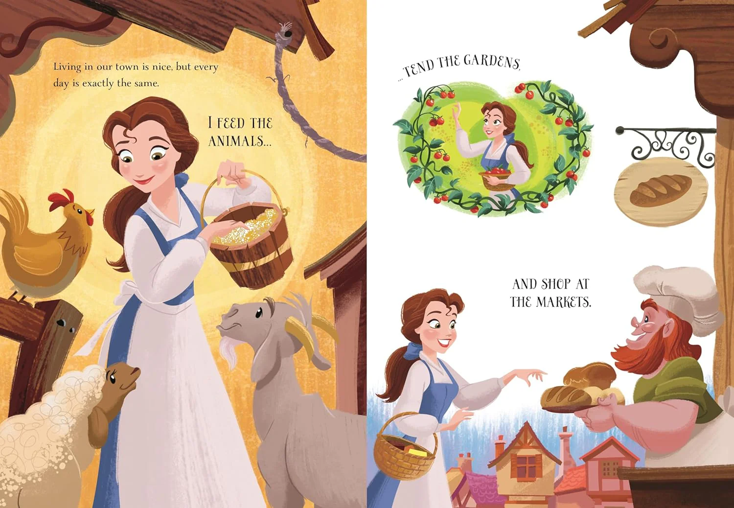 Disney Beauty and the Beast: Golden Tales Picture Story Book - Image 3