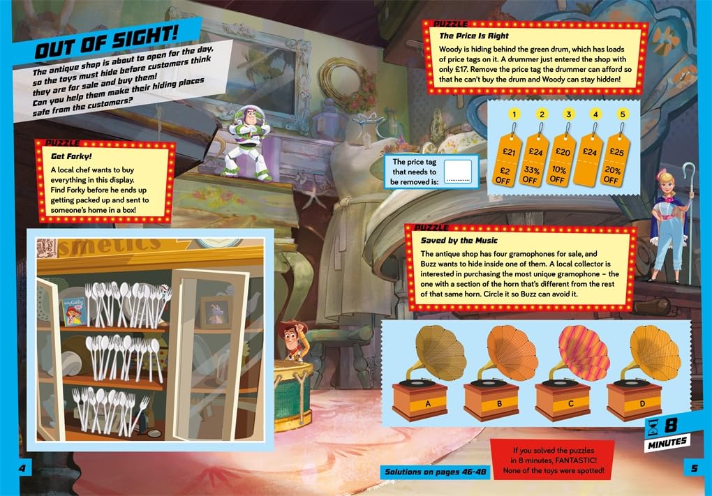 Disney: Can You Escape? Challenge / Activity Book - Image 3