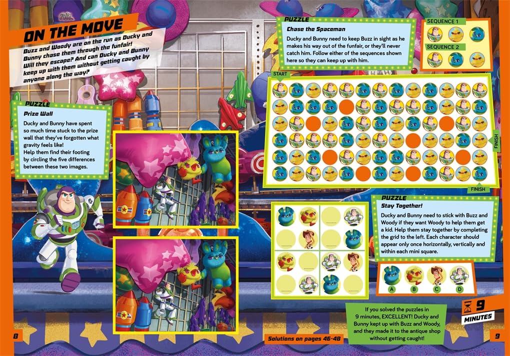 Disney: Can You Escape? Challenge / Activity Book - Image 5