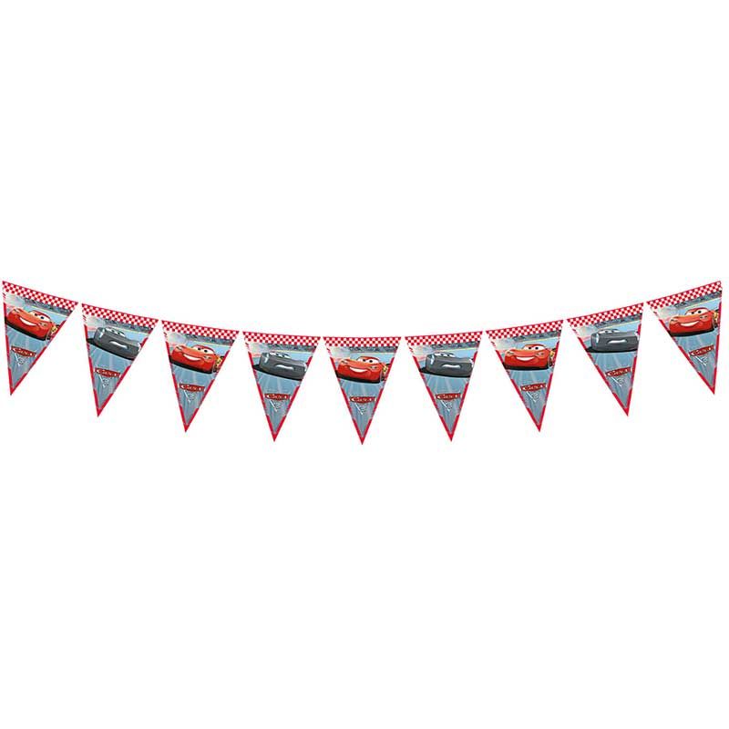 Disney Cars 3 Birthday Party Bunting Banner 2.3m - Image 2