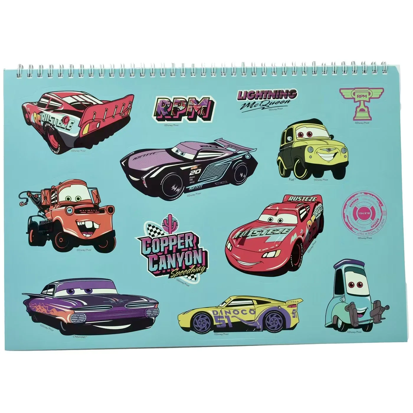 Disney Cars Sketchbook 33 x 23 cm - Image 2