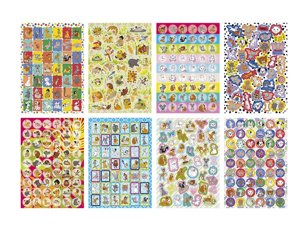 Disney Classic Glitter Sticker Booklet - Over 500 Reusable Stickers - Image 2