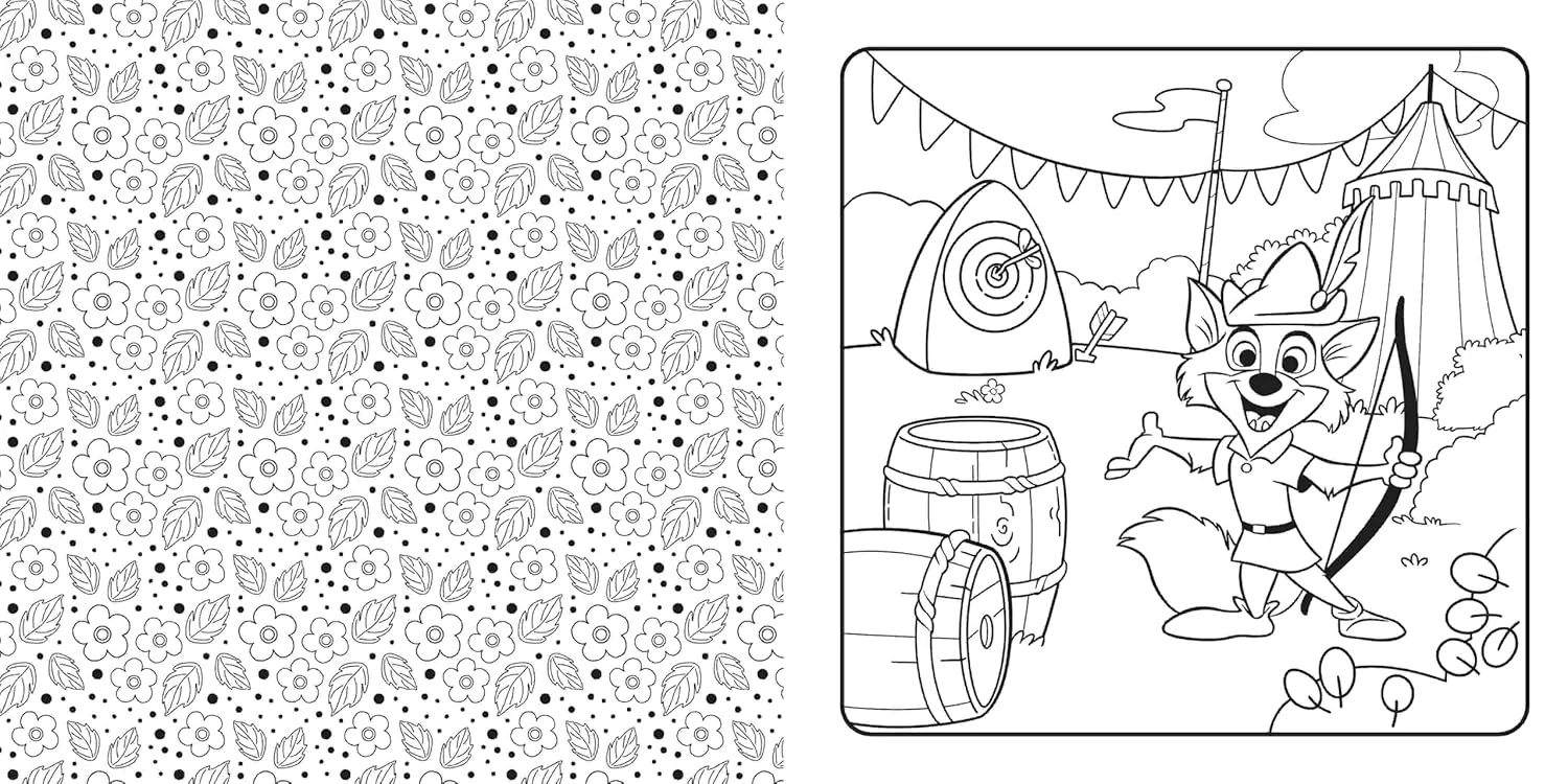 Disney Classics: Cosy Colouring Book (48 pages) - Image 4