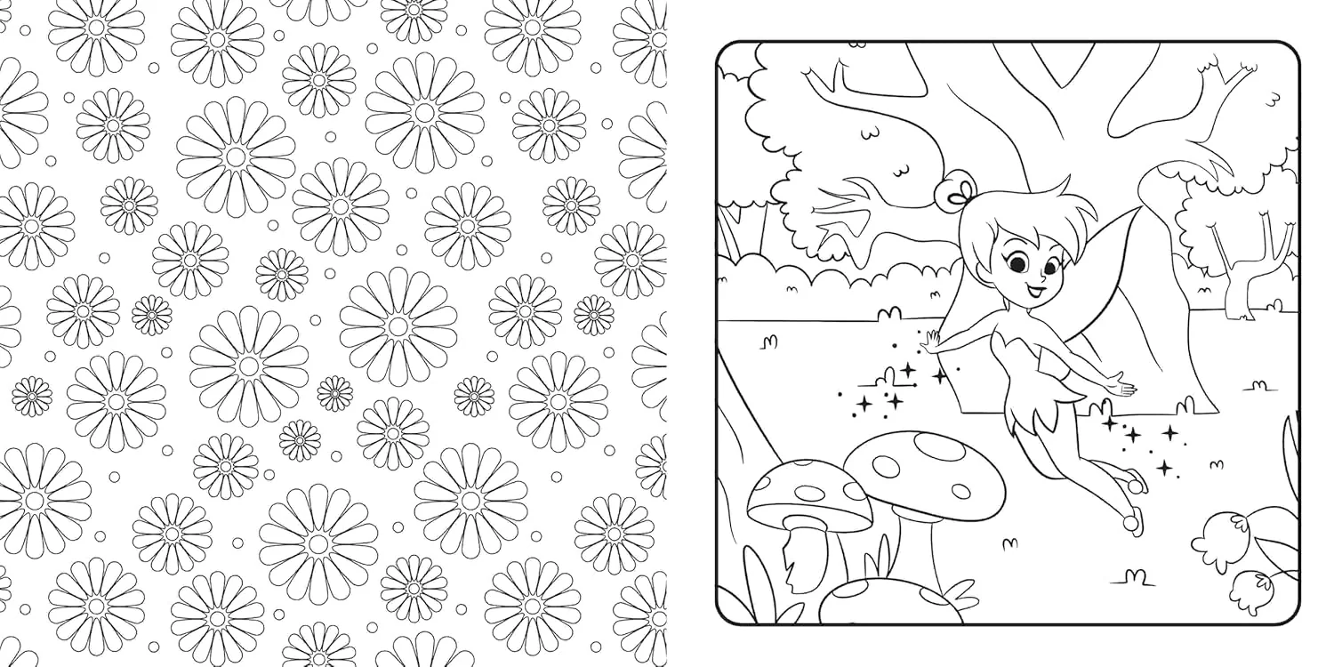 Disney Classics: Cosy Colouring Book (48 pages) - Image 5