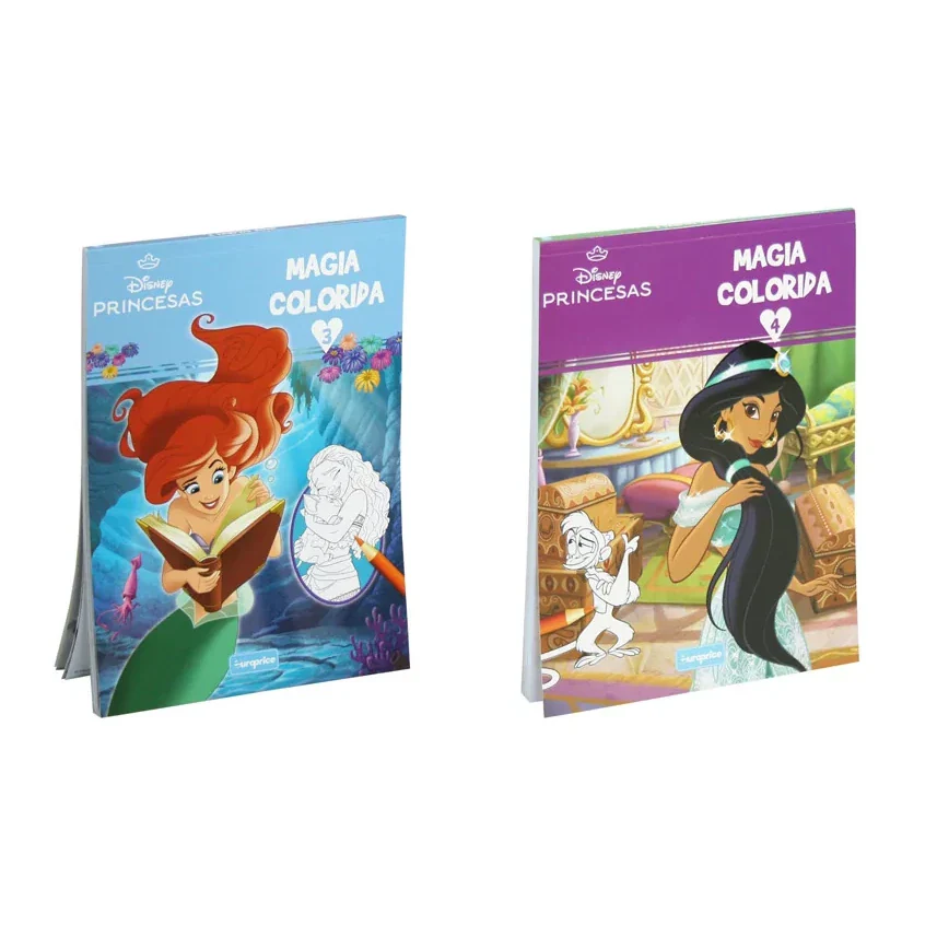Disney Colorful Magic Princesses Colouring Book