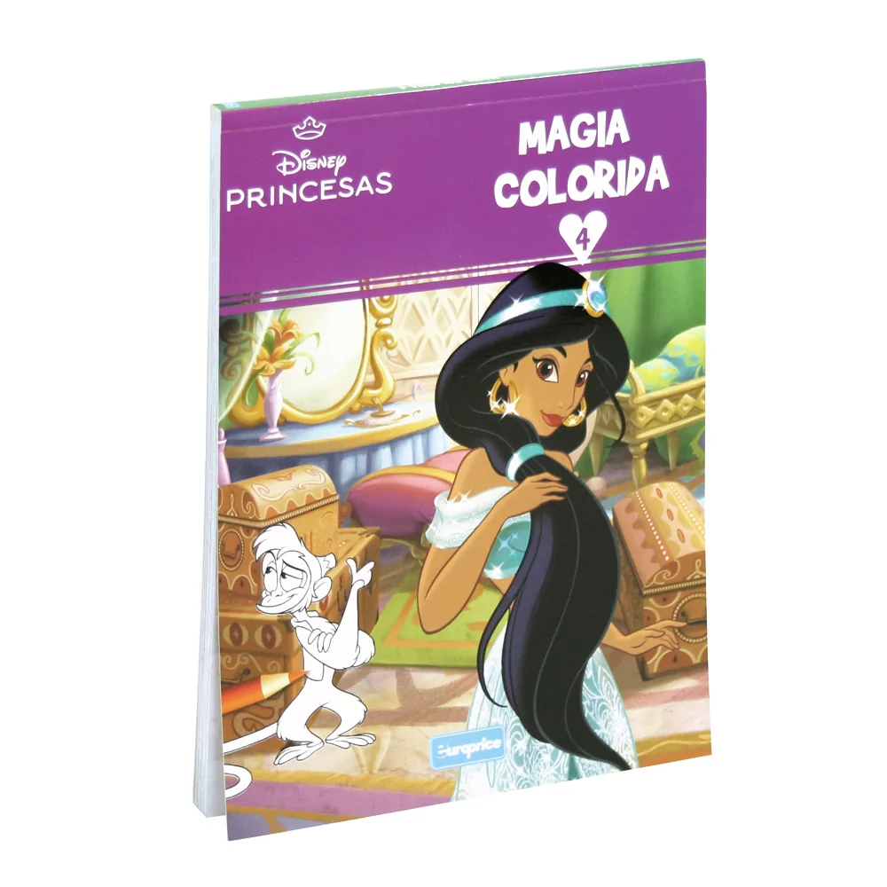 Disney Colorful Magic Princesses Colouring Book - Image 3