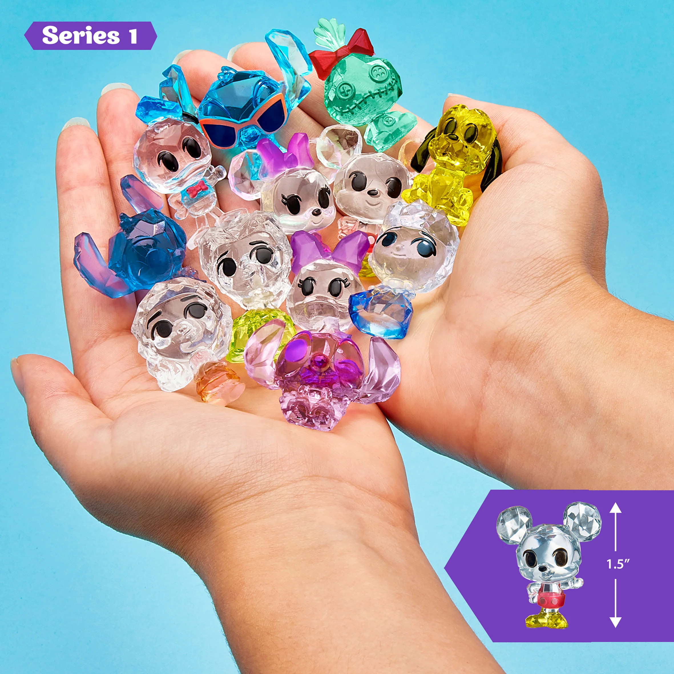 Disney Crystal Surprise Colour Changing Mini Figure With Sand or Slime - Image 11