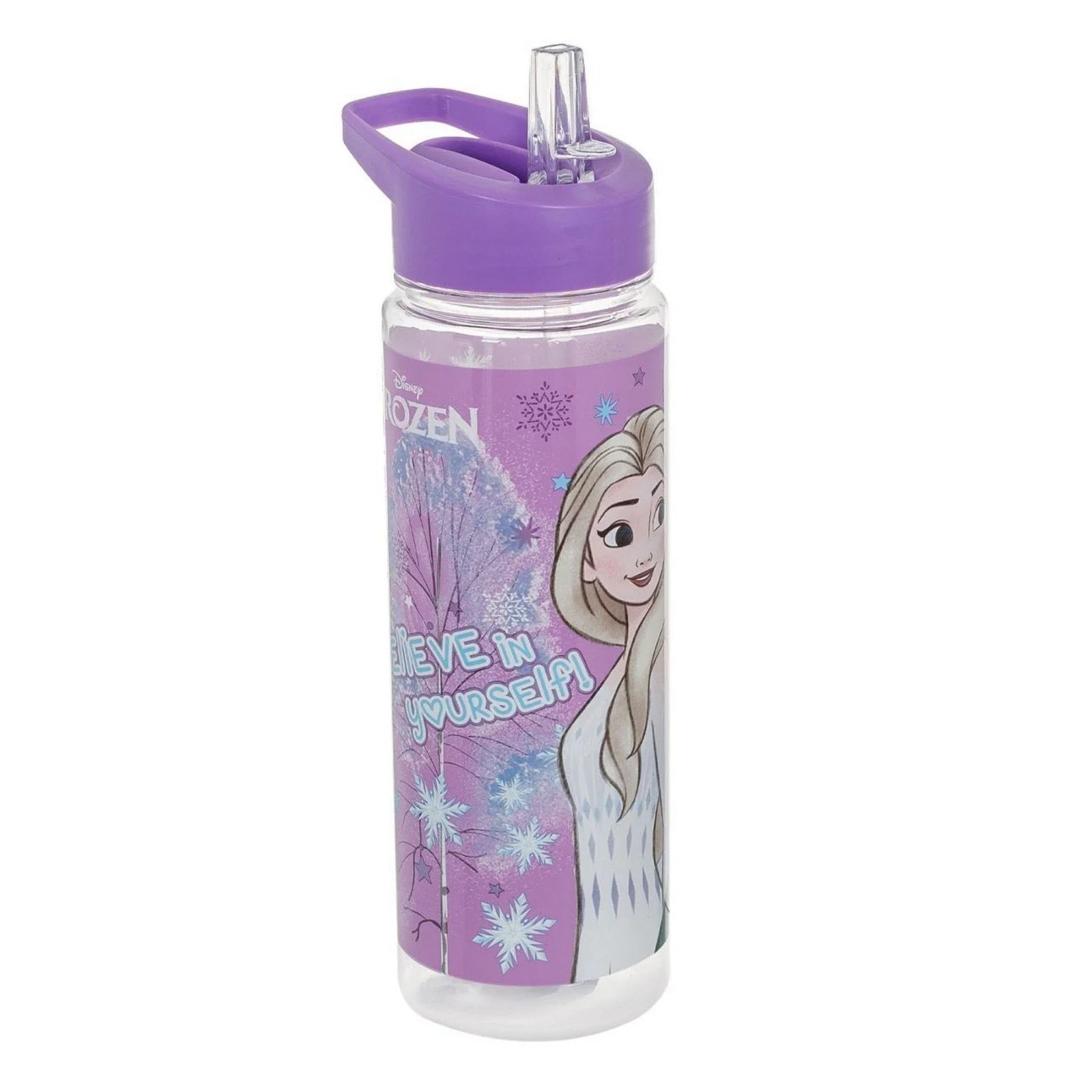 Disney Frozen Anna & Elsa Believe In Yourself Flip-Top Water Bottle 700ml - Image 5