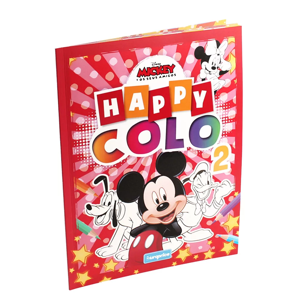 Disney Mickey Mouse Happy Colo - 2 Colouring Book 32 Pages