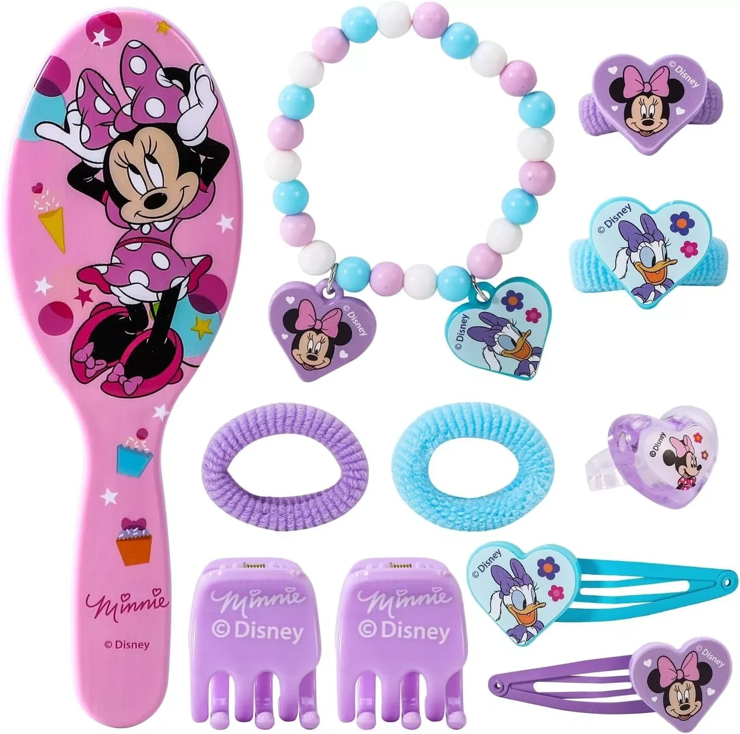 Disney Minnie Mouse Beauty Set incl Brush, Hair Clips, Jewellery & more - Image 2