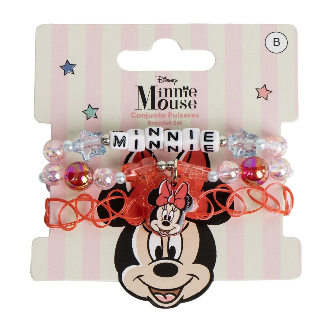 Disney Minnie Mouse Bracelet Set
