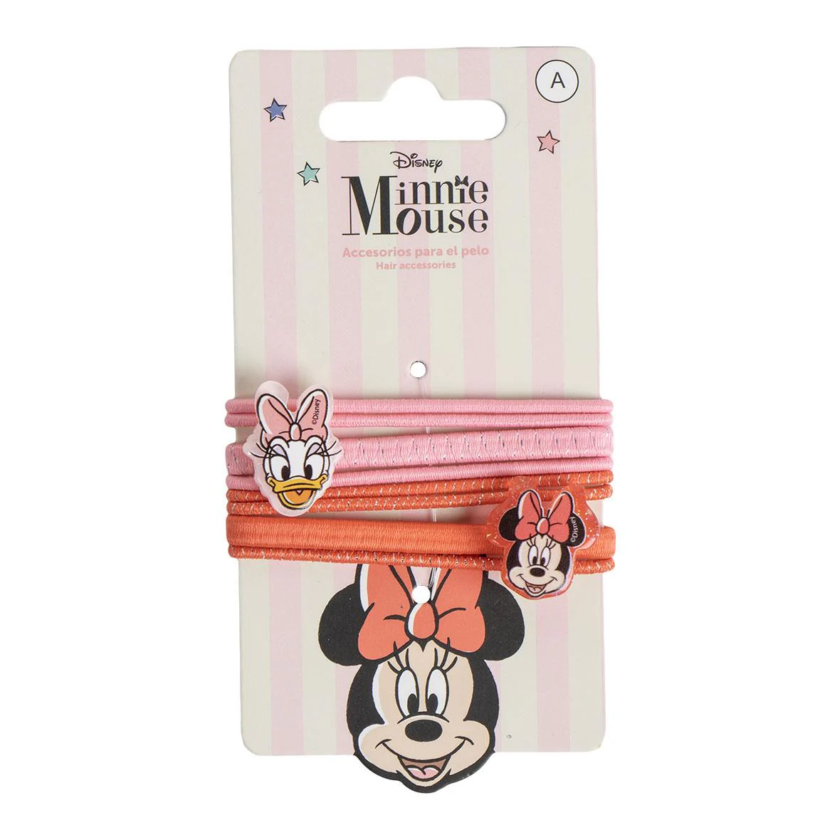 Disney Minnie Mouse Elastic Ponytail Holders Set