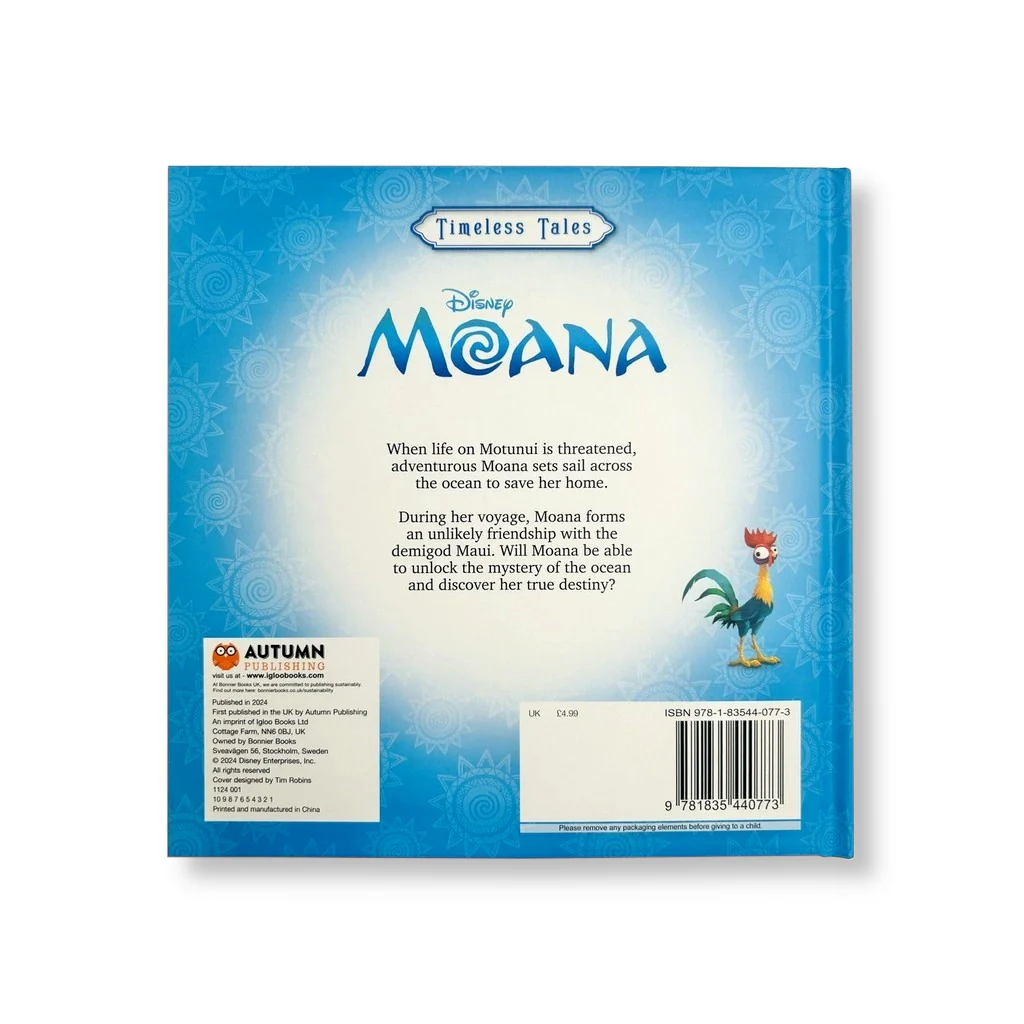 Disney: Moana Timeless Tales – Ocean Voyager Picture Storybook - Image 3