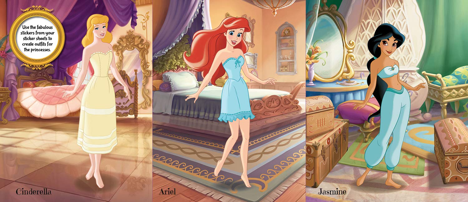 Disney Princess Design and Create Sketchpad - Image 4