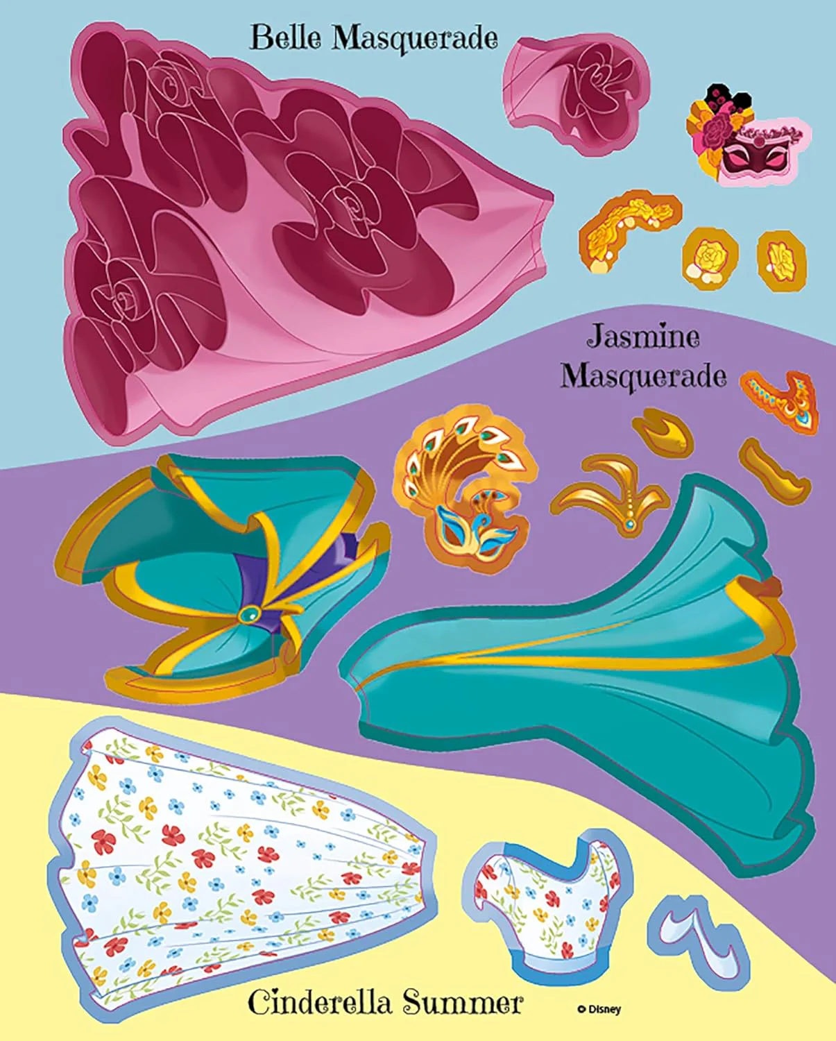Disney Princess Design and Create Sketchpad - Image 5