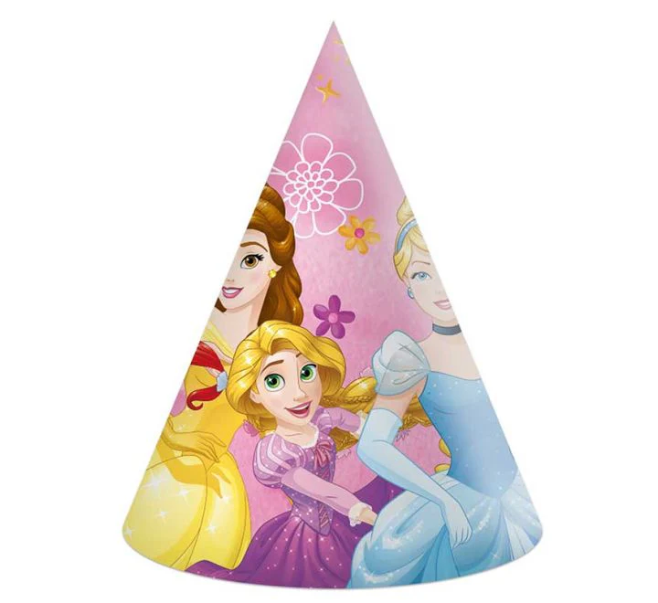 Disney Princess Live Your Story Party Hats (Pack of 6)