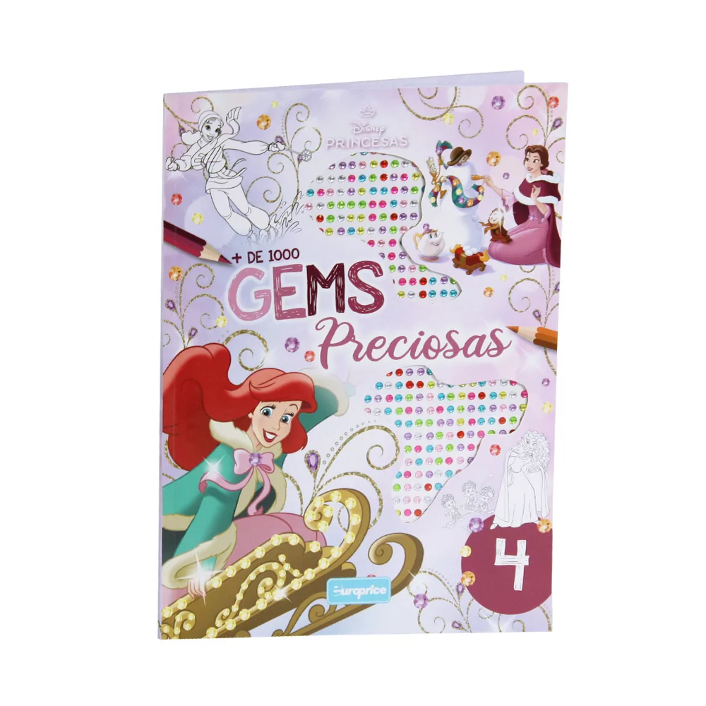 Disney Princess - Precious Gem Decorations & Colouring Book - Image 5