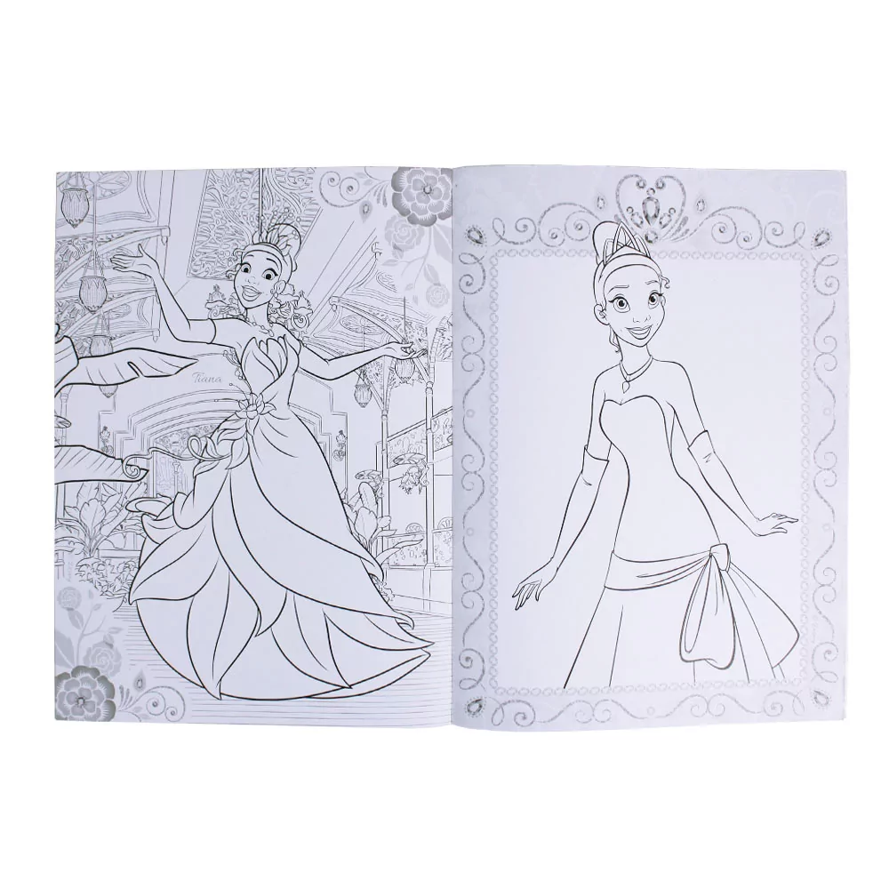 Disney Princess - Precious Gem Decorations & Colouring Book - Image 6