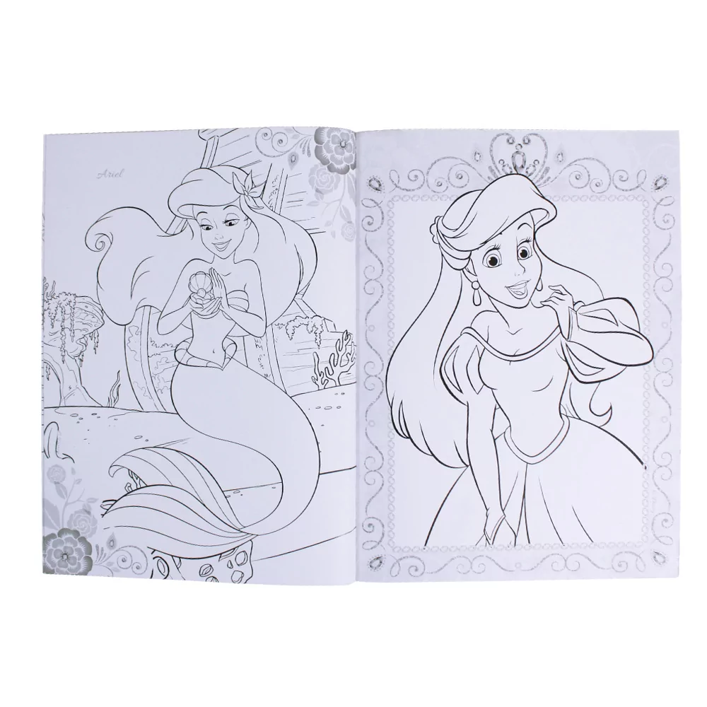 Disney Princess - Precious Gem Decorations & Colouring Book - Image 7