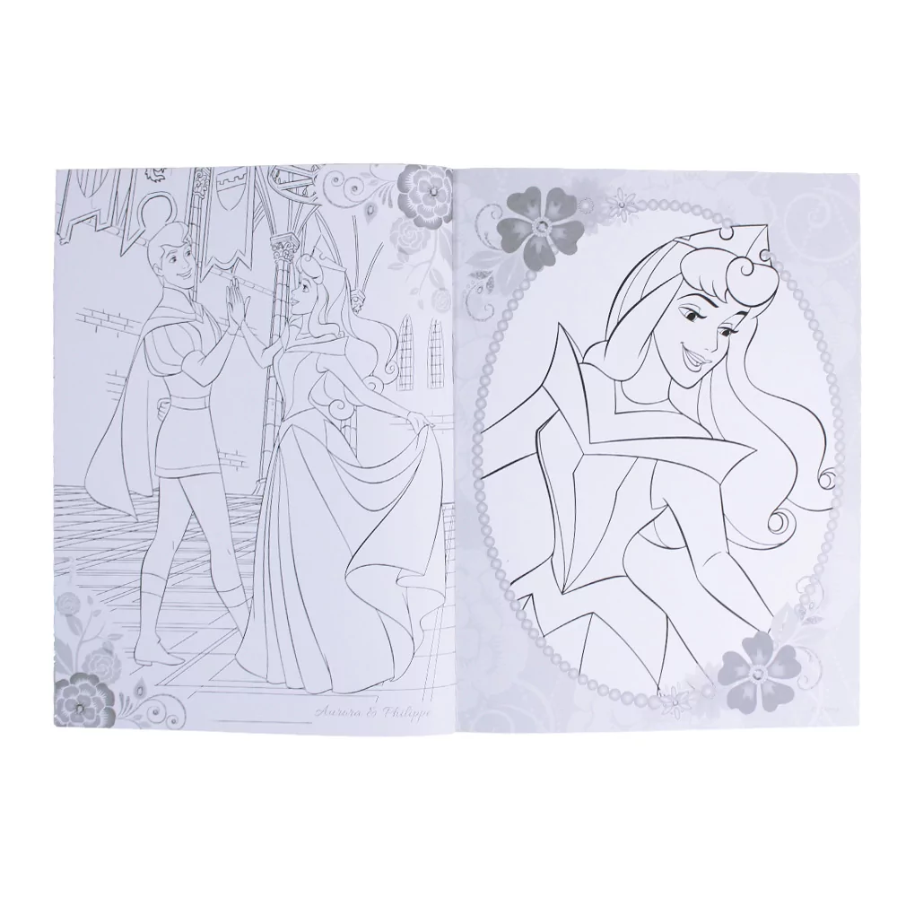 Disney Princess - Precious Gem Decorations & Colouring Book - Image 8