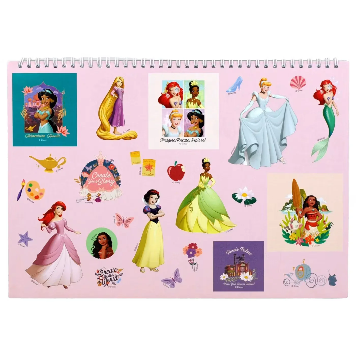 Disney Princess Share Your World Sketchbook 33 x 23 cm - Image 2
