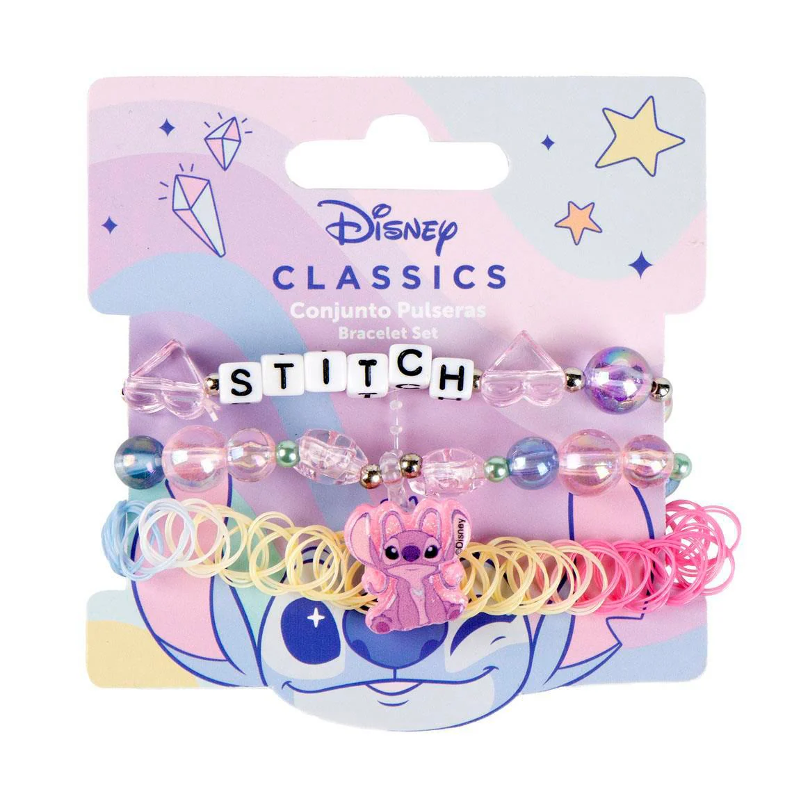 Disney Stitch Bracelet Set