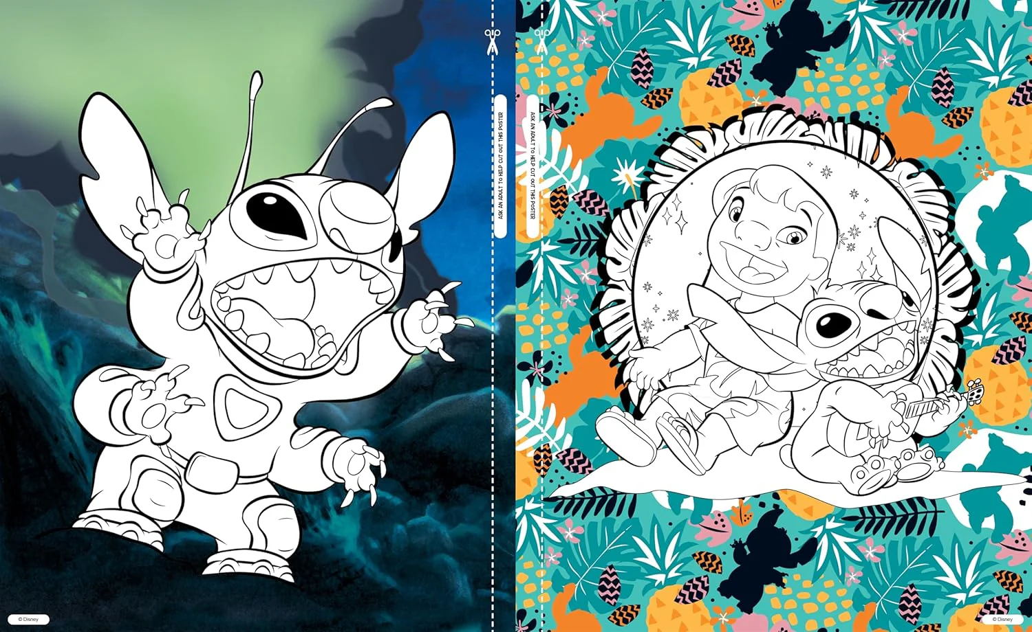 Disney Stitch: Epic Colouring Book - Image 2