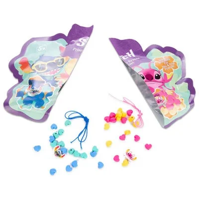 Disney Stitch Tear & Share Friendship  Eraser Bracelet Making Kit - Image 2