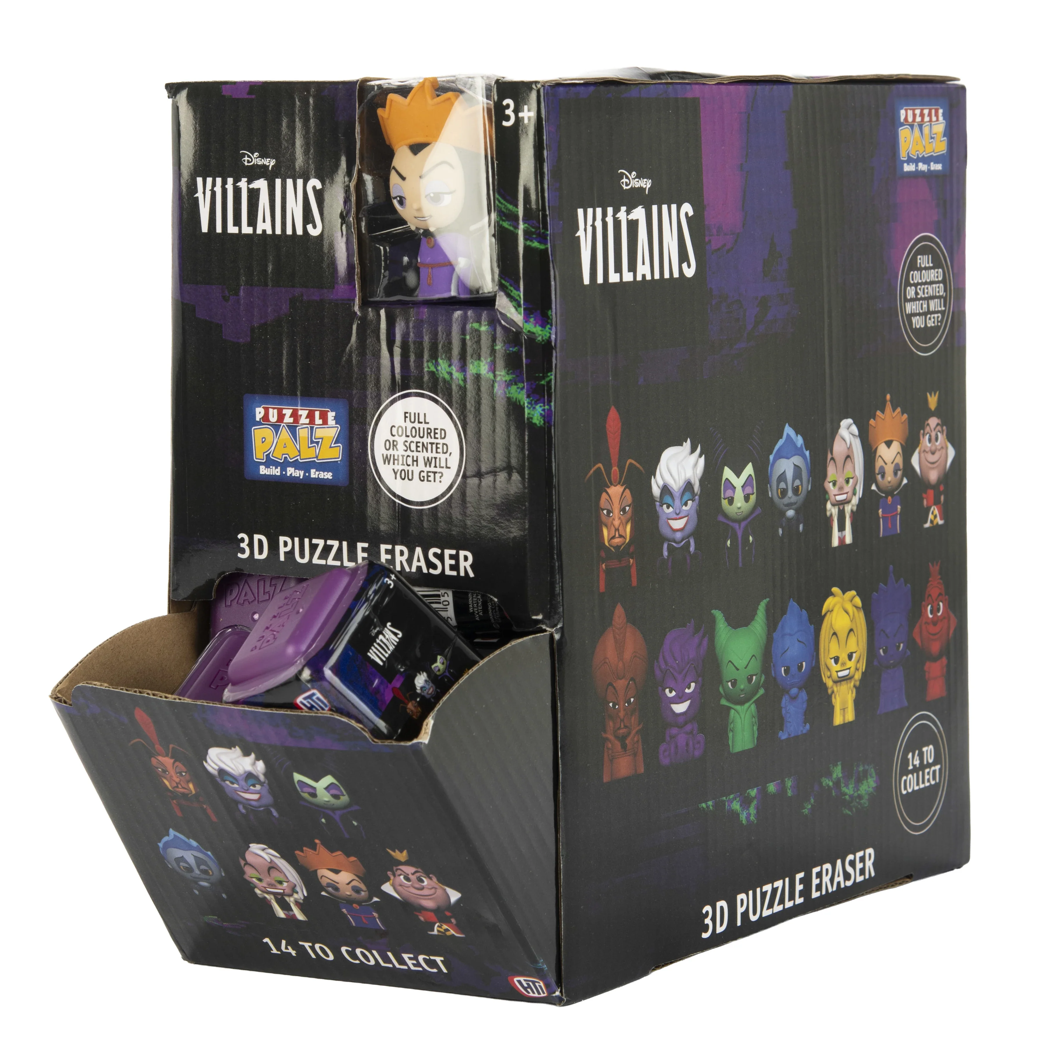 Disney Villains Puzzle Palz 3D Eraser Puzzle (14 to collect) - Image 4
