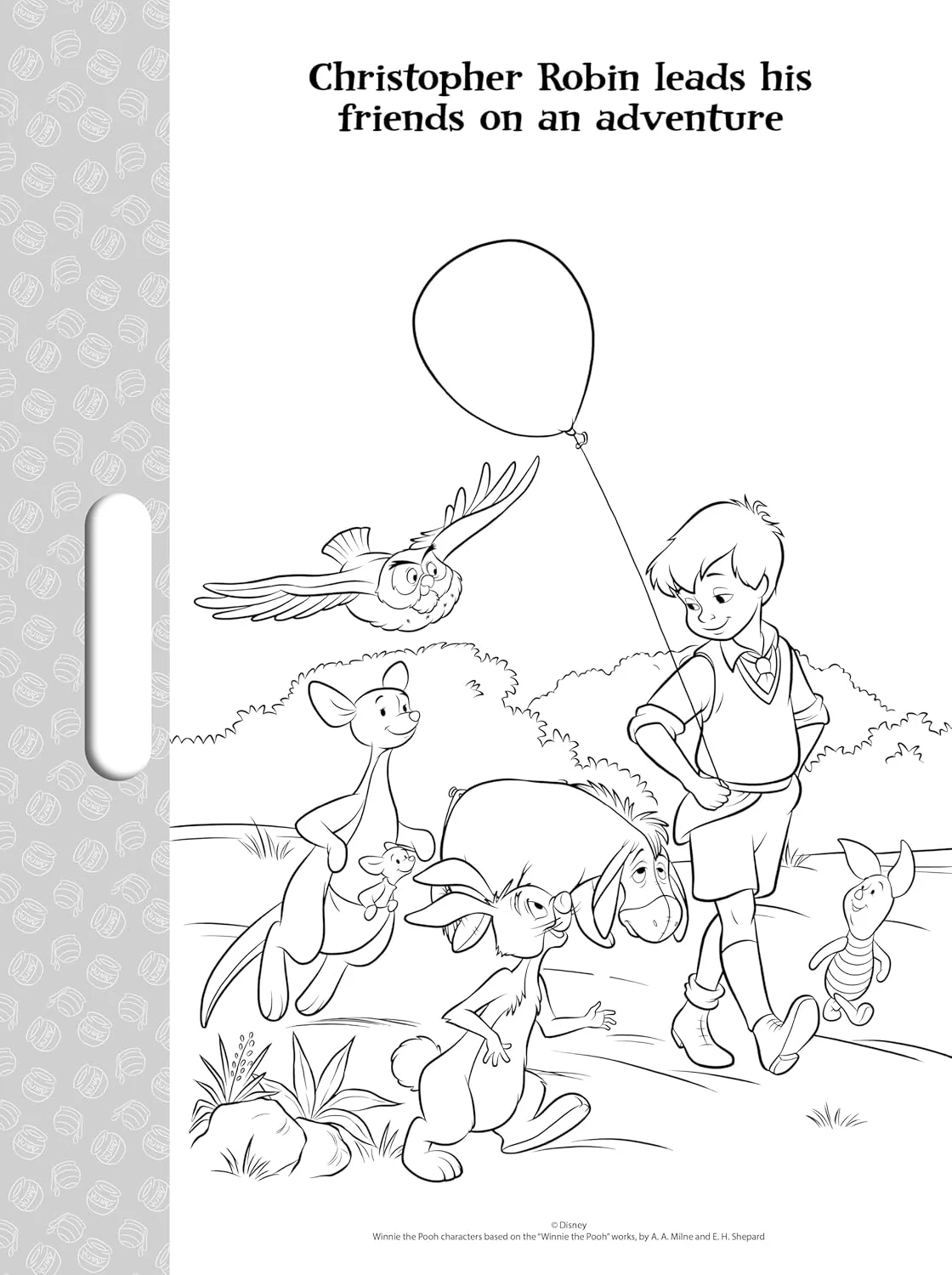 Disney Winnie the Pooh: Giant Colour-Me Pad - Image 2