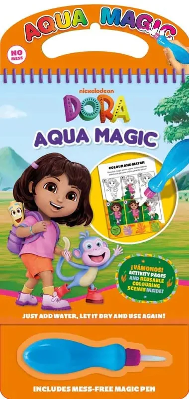 Dora Aqua Magic Colouring Book