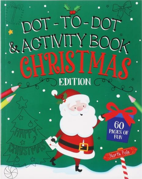 Dot to Dot & Activity Book Christmas Edition