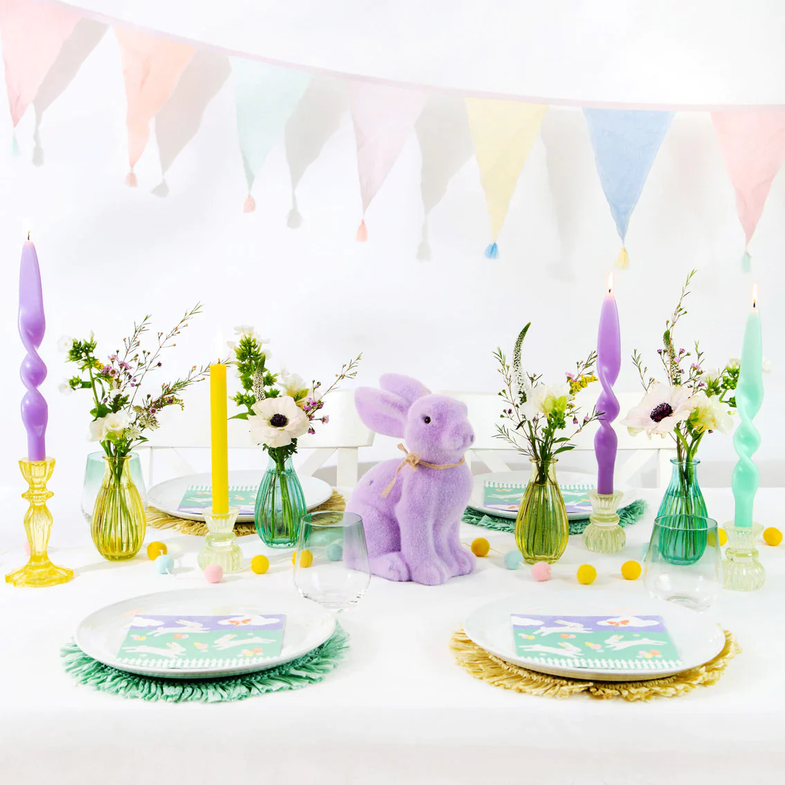 Easter Bunny Napkins (Pack of 20) - Image 4