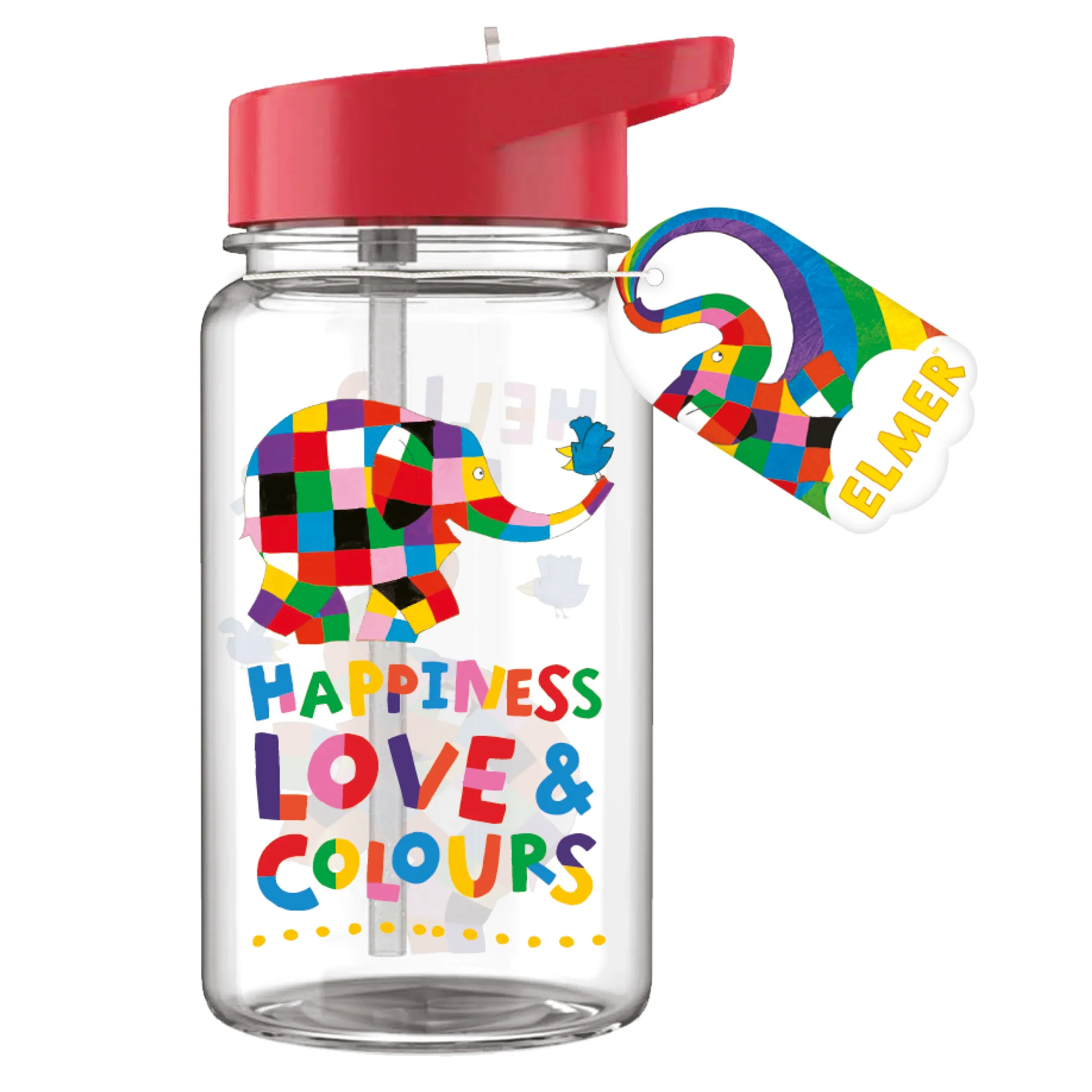 Elmer Children’s Water Bottle - 500ml and BPA Free - Perfect for Young Children - Image 2