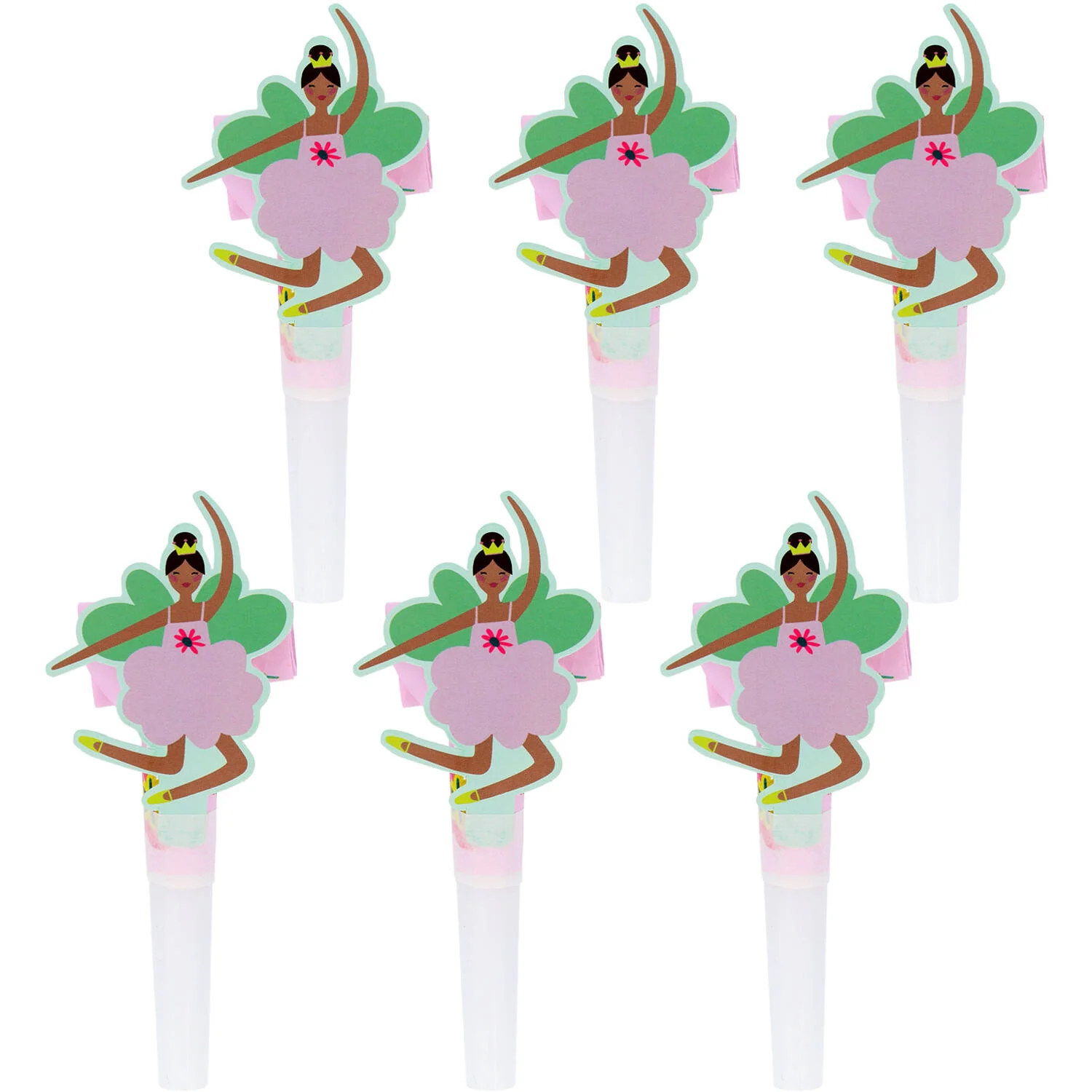 Fabulous Fairy Party Blowouts (6 pieces)