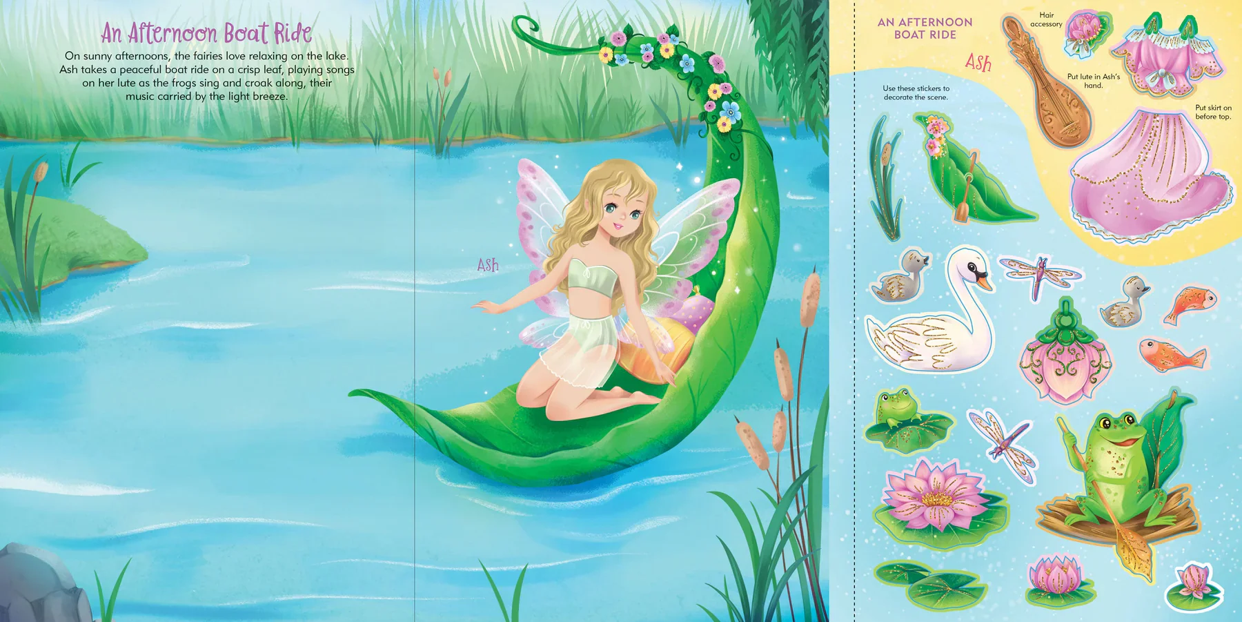 Fairies Dressing Up Sticker Book - Image 4