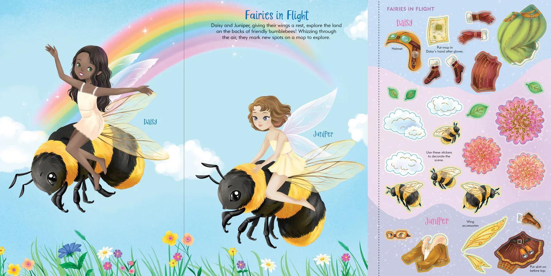 Fairies Dressing Up Sticker Book - Image 5