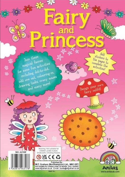 Fairy & Princess Sticker Activity Book - Image 2