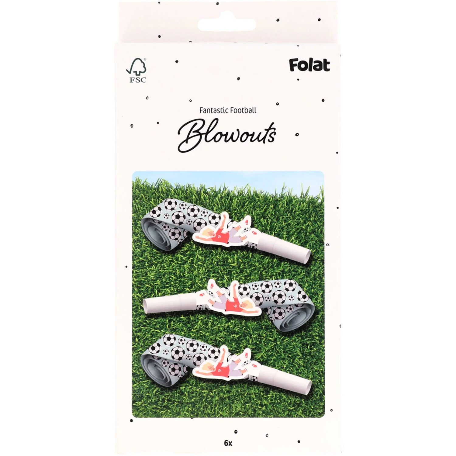 Fantastic Football Blowout Whistles (6 pieces) - Image 4