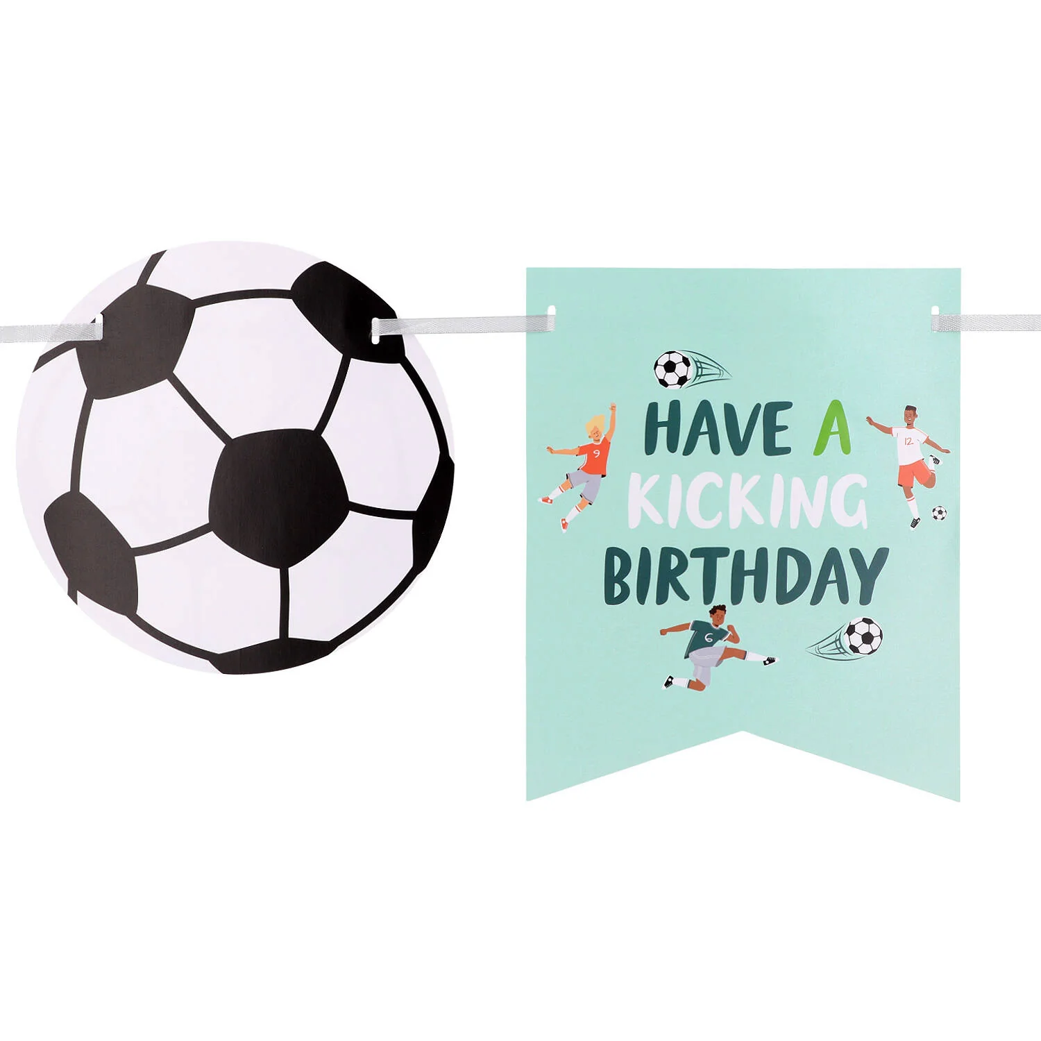 Fantastic Football "Happy Birthday" Banner - Image 2