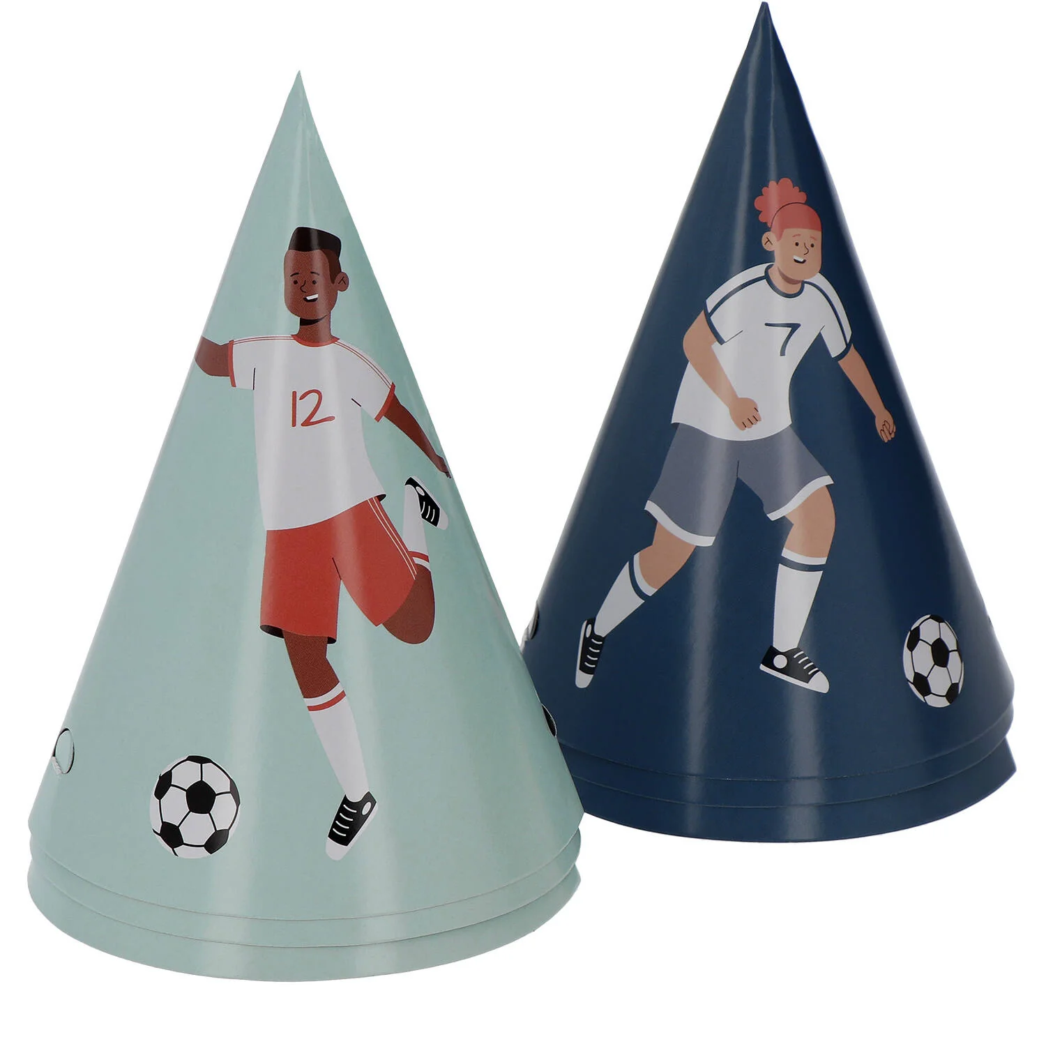Fantastic Football Party Hats (6 pieces)