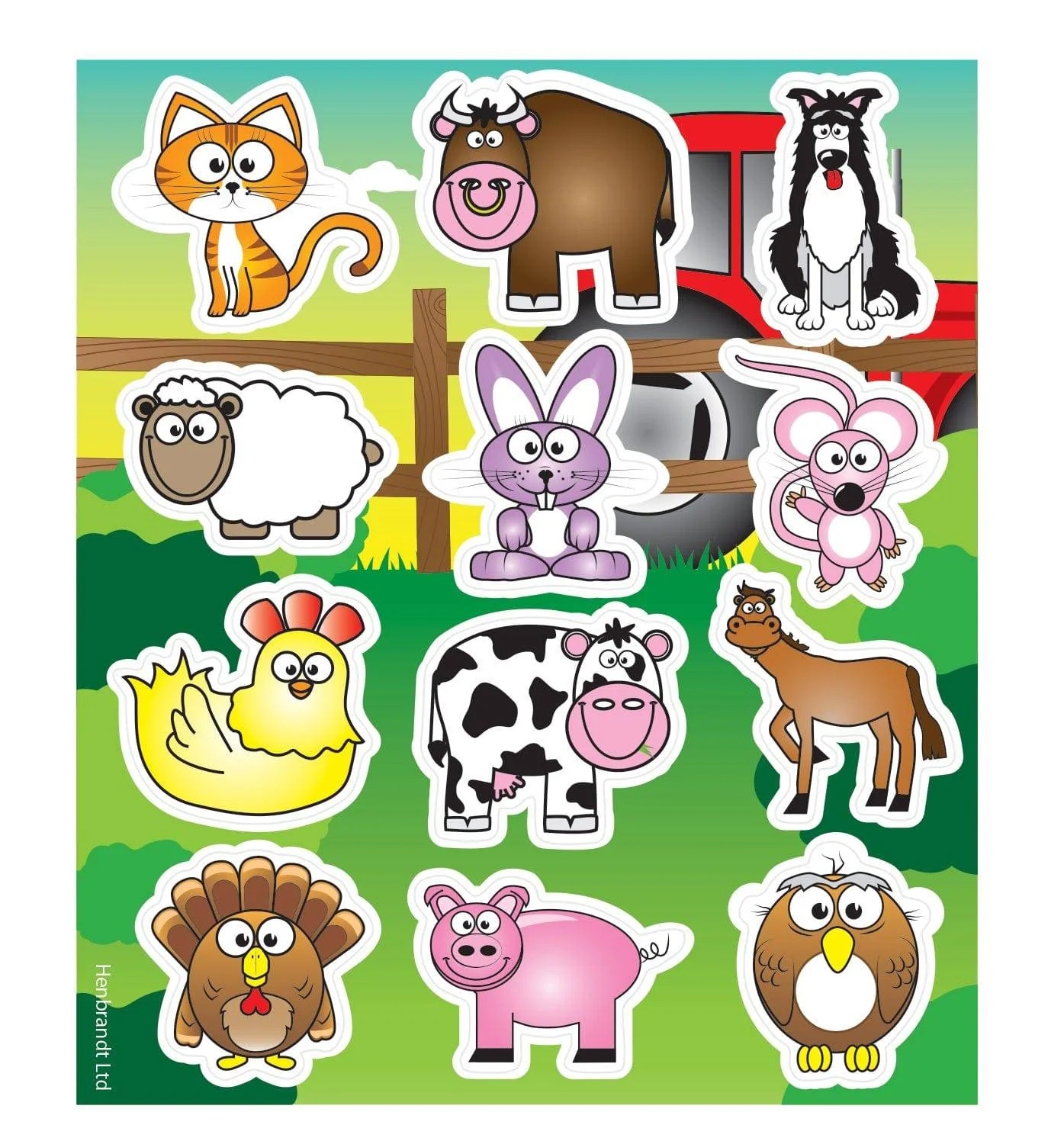 Farm themed 12 Party Bags with Fillers - Image 6