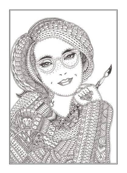 Fashion An Anti-Stress Adult Colouring Book - Image 2