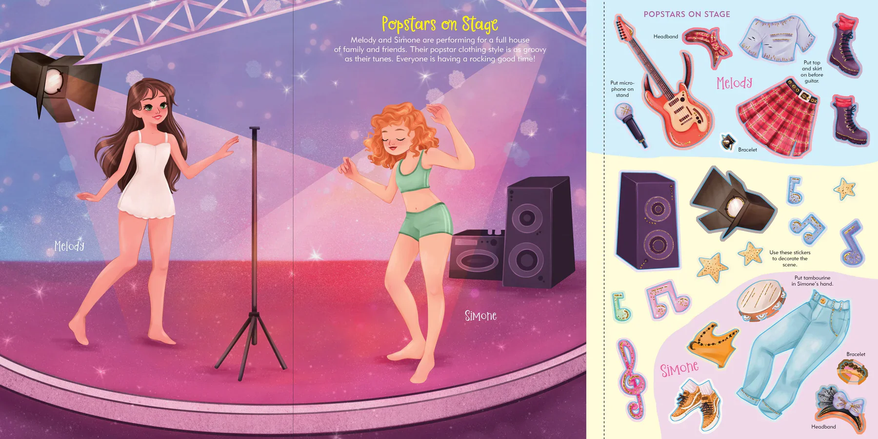 Fashion Doll Dressing Up Sticker Book - Image 2