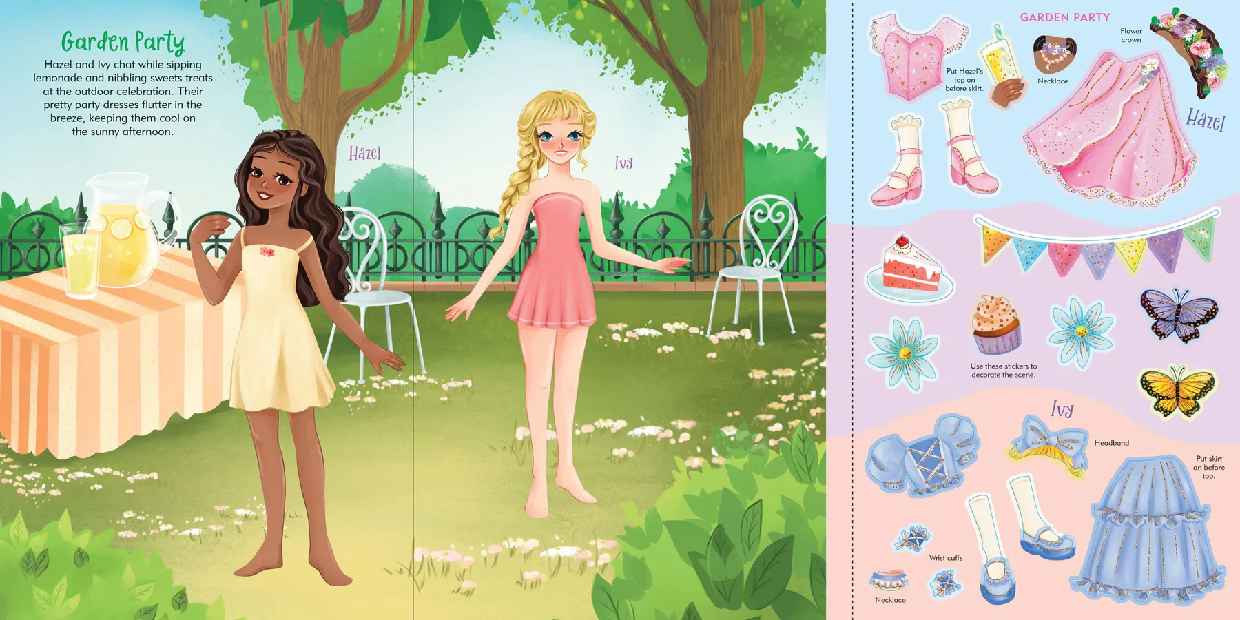 Fashion Doll Dressing Up Sticker Book - Image 4