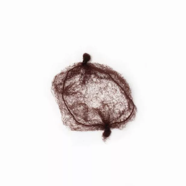 Fine Mesh Brown Bun Hair nets (Pack of 3) Ballet, School,