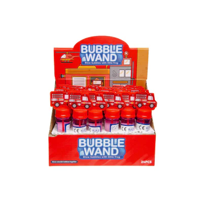 Fire Truck Bubble Tub with Wand